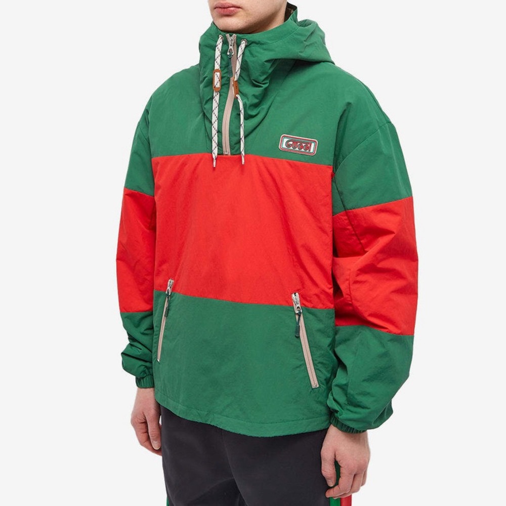 🚨SOLD🚨Green and Red Men's Jacket
